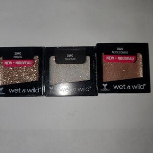3 Wet n Wild Eyeshadow Minis